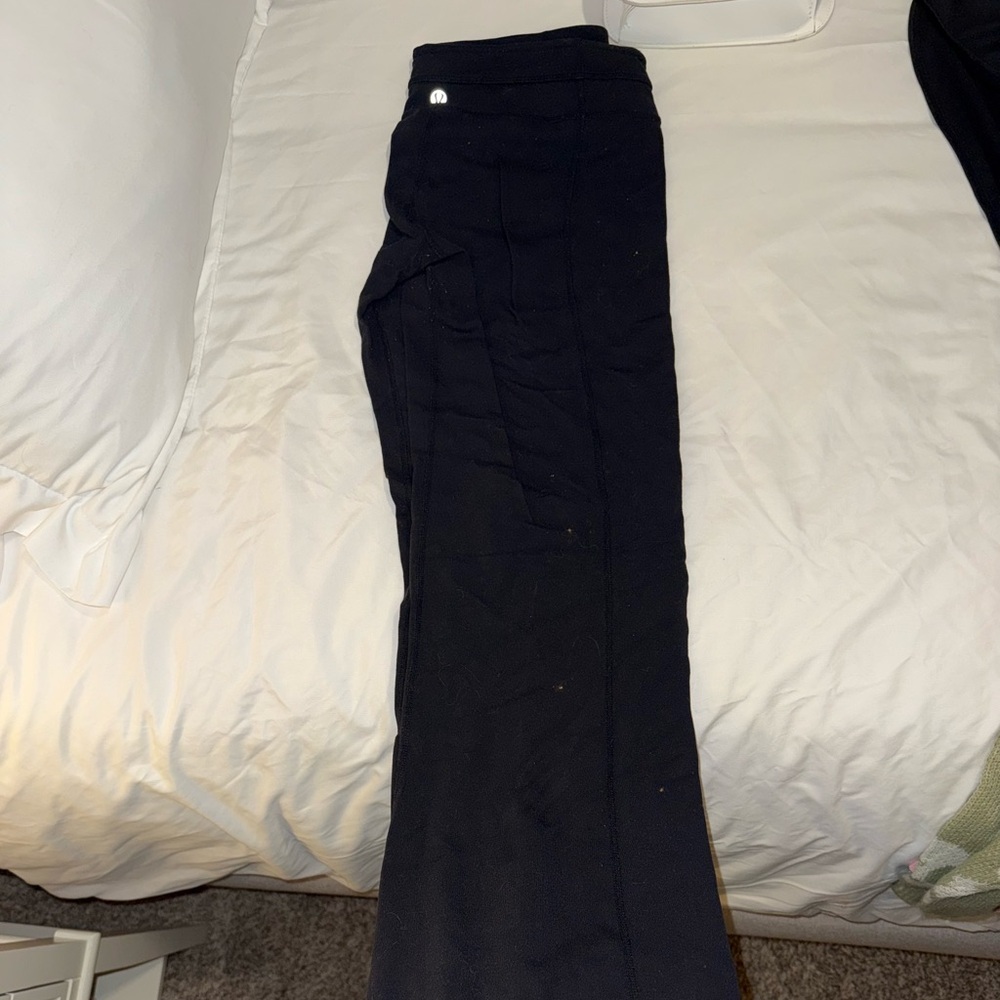lululemon athletica Black Straight Leg Pants